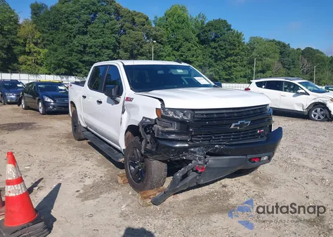 2020 Chevrolet Silverado K1500 Lt Trail Boss из США, поврежденный, VIN 1GCPYFED6LZ377549